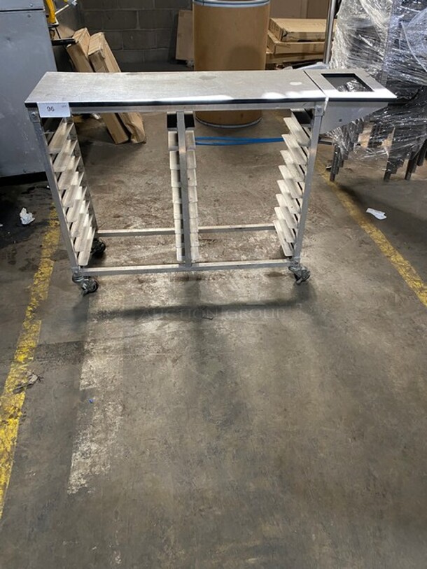 SPG Commercial Pa Transport Rack! All Stainless Steel!  - Image 1 of 6
