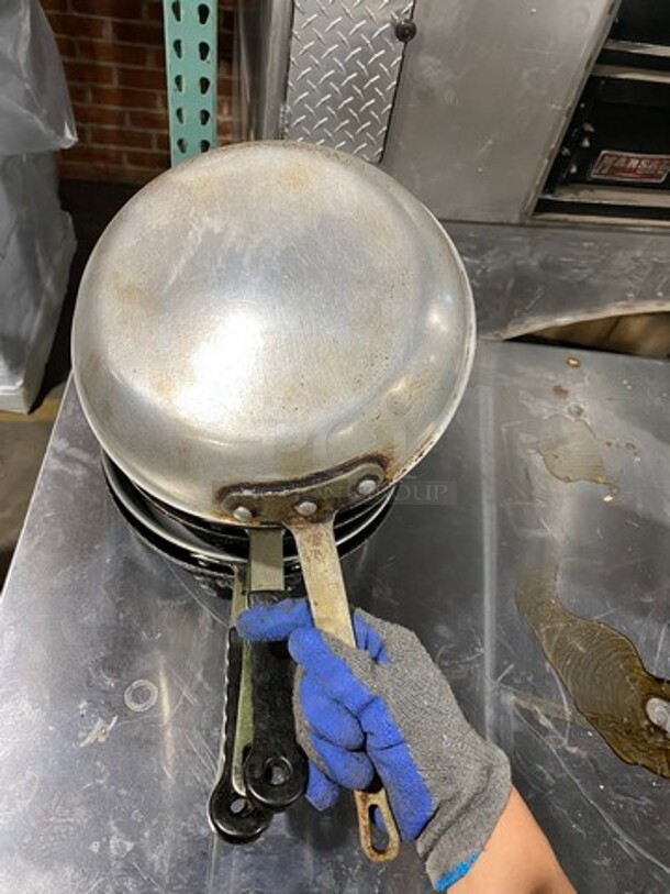 Assorted Stainless Steel Frying Pans! 5x Your Bid! - Image 3 of 7