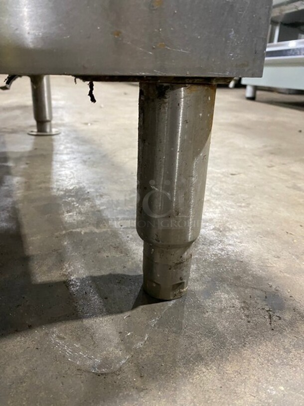 Market Forge Commercial Natural Gas Powered Tilted Braising Pan/Ultra Skillet! All Stainless Steel! On Legs! Model: 15004GLX SN: 194884 - Image 10 of 10