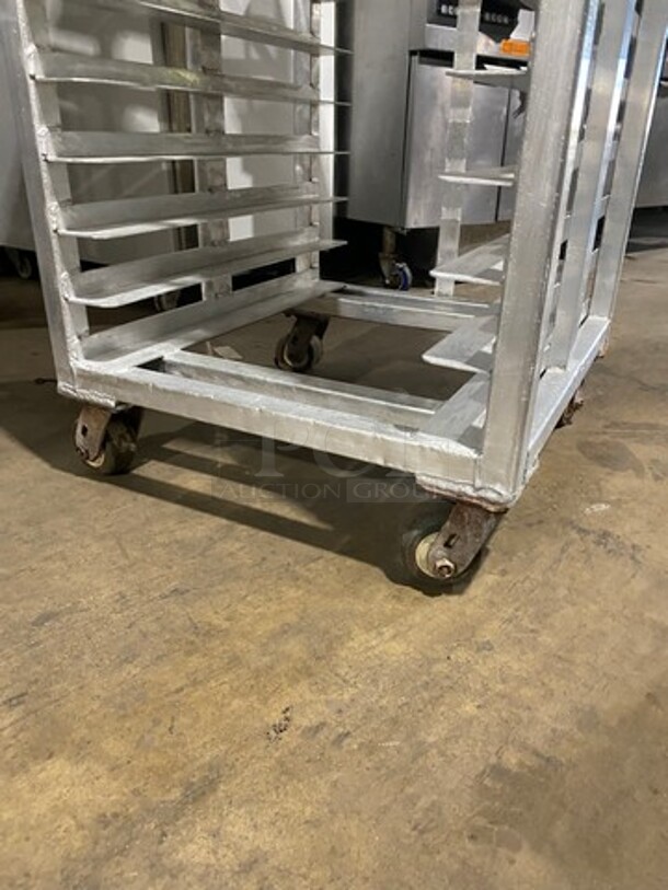 Metal Commercial Pan Transport Rack! On Casters! - Image 5 of 5
