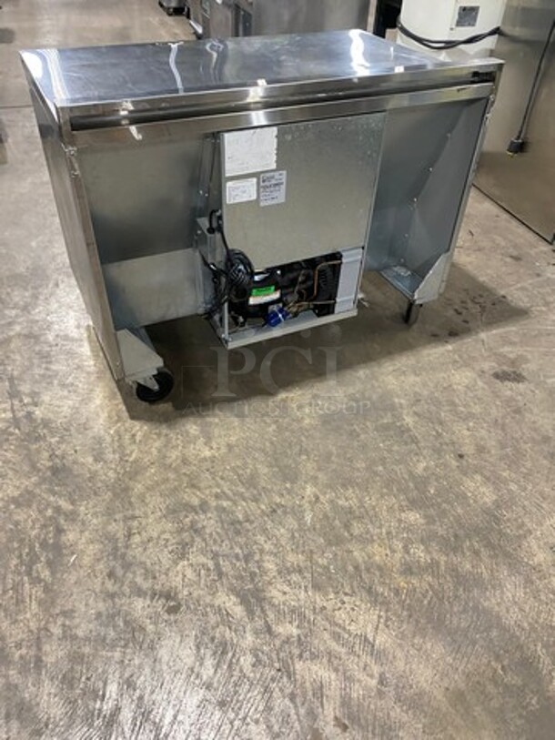 Randell Commercial 2 Door Lowboy/Worktop Cooler! All Stainless Steel! On Casters! Model: 93027M SN: T0200005620115V 60HZ 1 Phase - Image 3 of 8