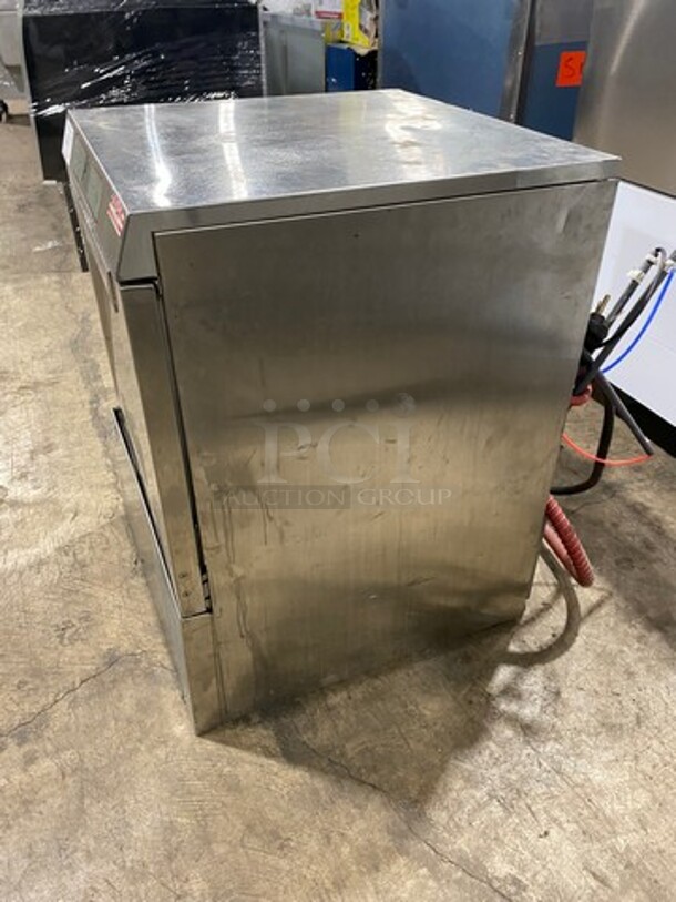 New Body Style Hobart Commercial Under The Counter Heavy Duty Dishwasher! All Stainless Steel! Model: LXER SN: 231183284 120/208V 60HZ 1 Phase - Image 2 of 9