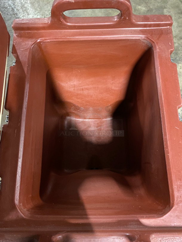 Cambro Insulated Beverage Dispenser/ Holder! With Side Handles! With Lid! - Image 4 of 6