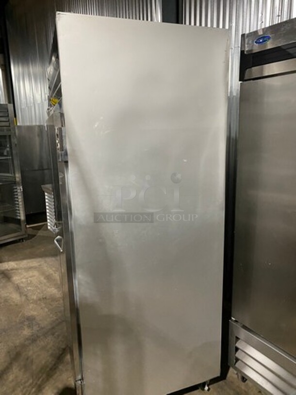 Traulsen 2 Door Reach In Freezer Unit! With Poly Coated Racks! All Stainless Steel! On Casters! Model: G22010 SN: T177456A12 115V 60HZ 1 Phase - Image 2 of 11