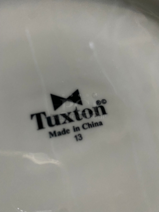 NEW! IN THE BOX! Tuxton 10" White Porcelain Plates! 3x Your Bid! - Image 9 of 9