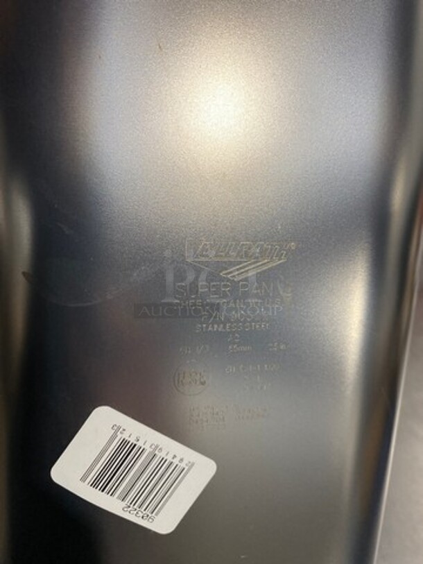 NEW! Vollrath Commercial Super Pan Steam Table/ Prep Table Food Pans! All Stainless Steel! 6x Your Bid! - Image 6 of 6