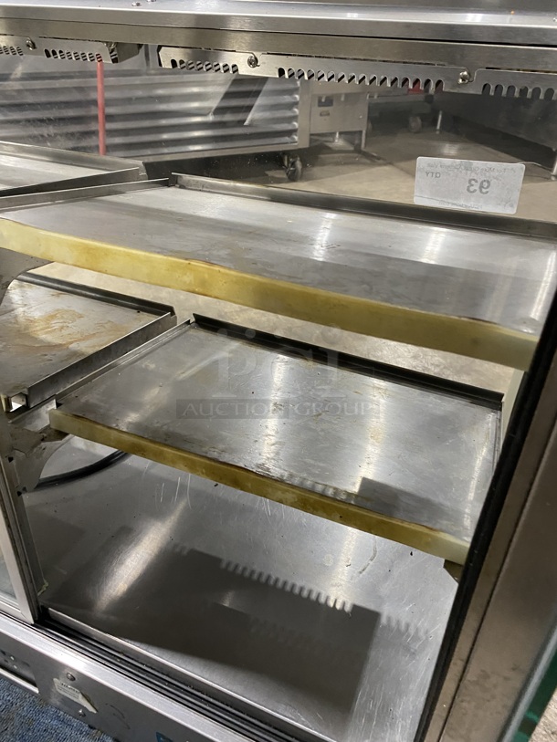  Vendo HFD000006 Serial 1433883! Stainless Steel Commercial Countertop Hot Food Display Show Case Merchandiser! Electric Powered! 115 Volts, 1 Phase! - Image 5 of 8