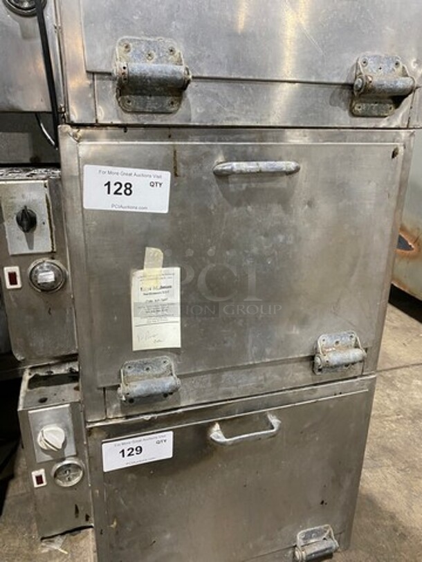 Commercial Countertop Heated Holding Cabinet! With Metal Racks! All Stainless Steel!