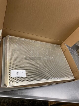 All Stainless Steel Prefortated Sheet Pans!