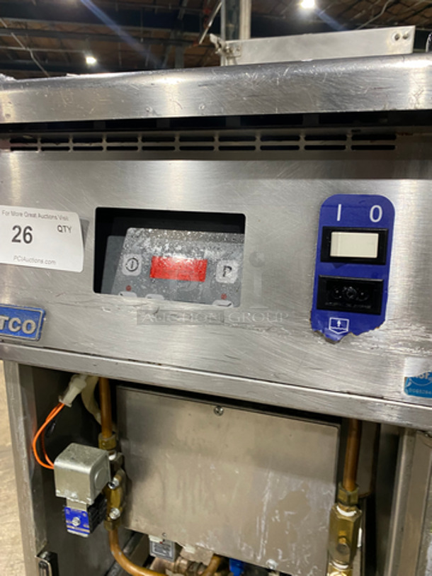 NICE! Pitco Electric Powered Commercial Pasta Cooker/Rethermalizer! With Backsplash! All Stainless Steel! On Legs! Model: SRTE SN: E17GC054848 208V 60HZ 1 Phase - Image 7 of 9