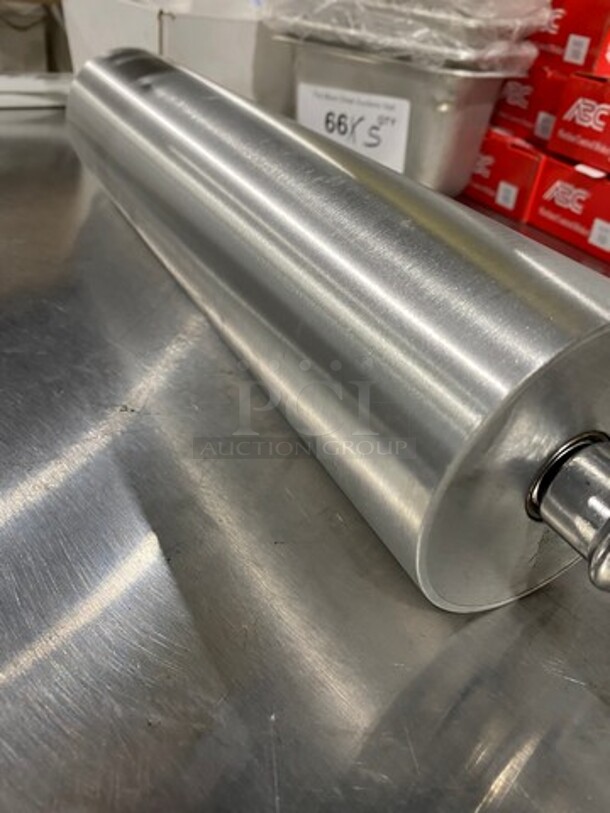 SWEET! NEW! IN THE BOX! All Stainless Steel Bakery Rolling Pin! 2x Your Bid! - Image 6 of 6