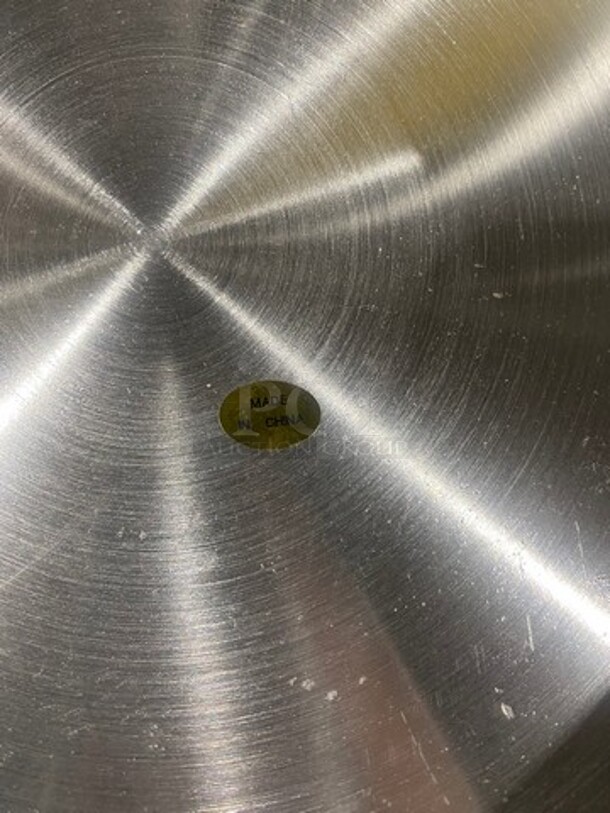 NEW! Winco Stainless Steel Frying Pans! With Cool Touch Handles! 3x Your Bid! - Image 6 of 6