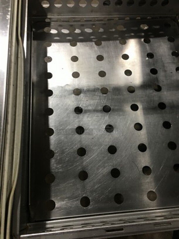 Commercial Refrigerated Chef Base! With 4 Drawer Storage Space! All Stainless Steel! On Casters! Model: COMP84 SN: 50910002 - Image 7 of 9