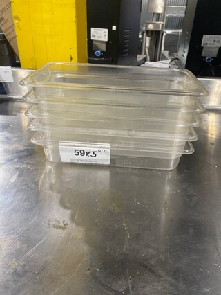 Thunder Group Poly 2.6 QT Food Pan! 5x Your Bid!