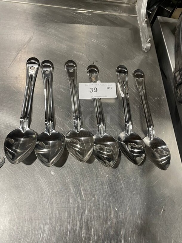 Set Of Commercial Heavy Duty Serving Spoons! All One Money! - Image 1 of 4
