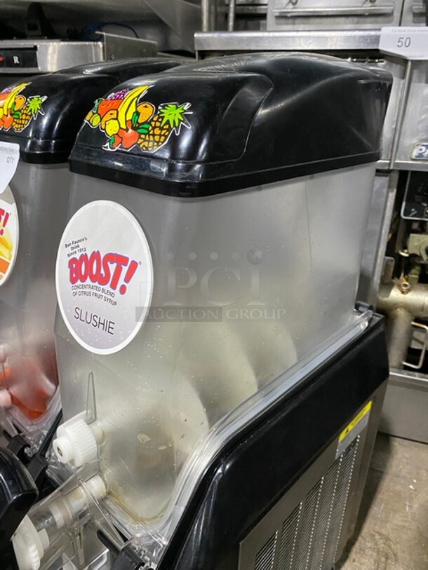 Elmeco Model Commercial Countertop 2 Hopper Slushie Machine! MODEL FC2 - Image 5 of 9