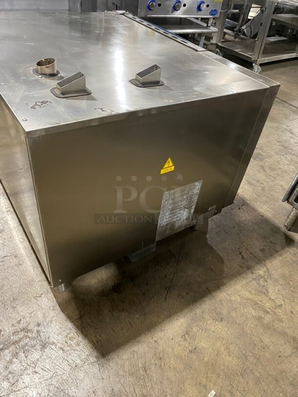 Electrolux Air-O-Convect Natural Gas Touch Line Combi Convection Oven! With View Through Door! Metal Oven Racks! All Stainless Steel! Model: AOS062GKP1 SN: 40510001! - Image 4 of 8