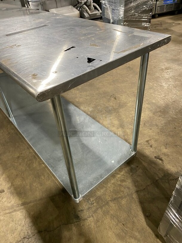 L&J Restuarant Manufacturing Stainless Steel Worktable With Undershelf! - Image 4 of 7