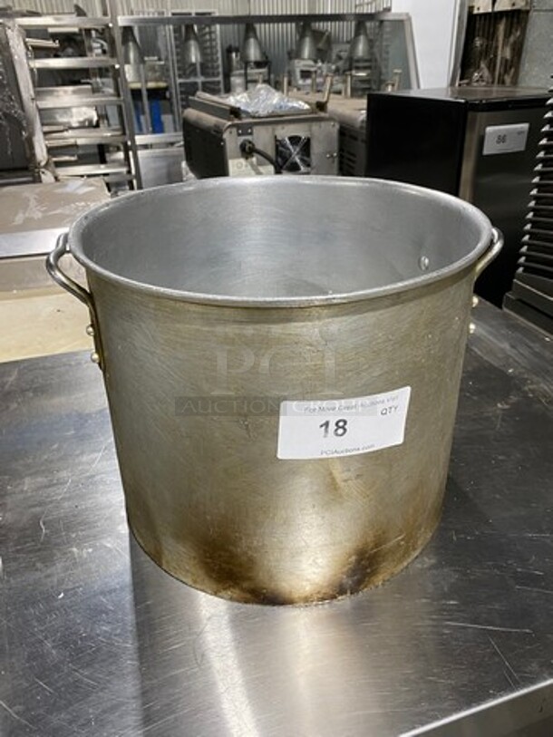 Metal Stock Pot! With Side Handles! - Image 1 of 4
