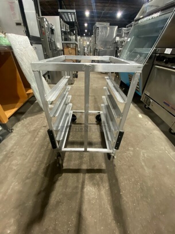 Metal Commercial Pan Transport Rack! On Casters! - Image 3 of 5