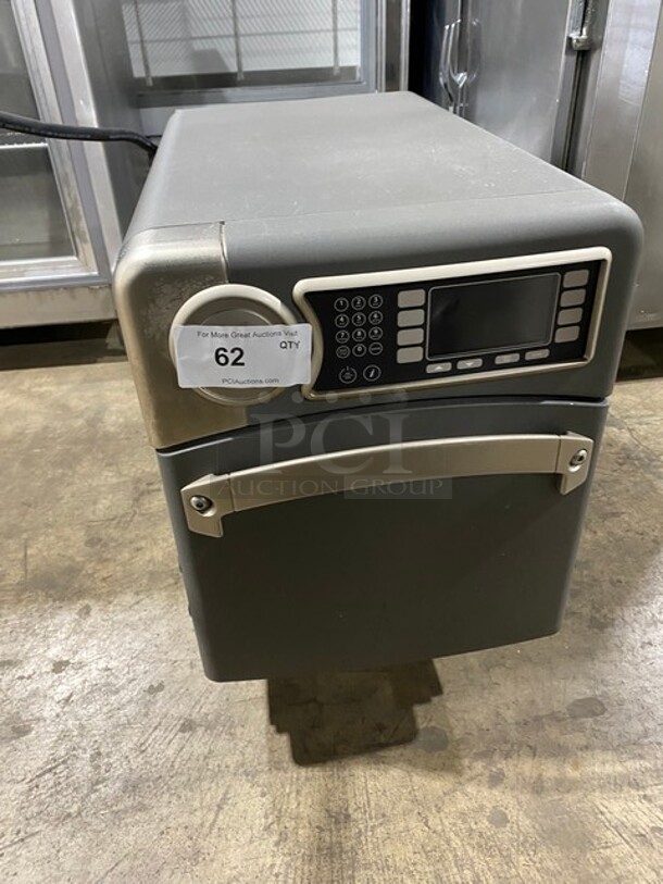 LATE MODEL! 2019 Turbo Chef Commercial Countertop Rapid Cook Oven! On Small Legs! Model: NGO SN: NGOD50560 208/240V 60HZ 1 Phase