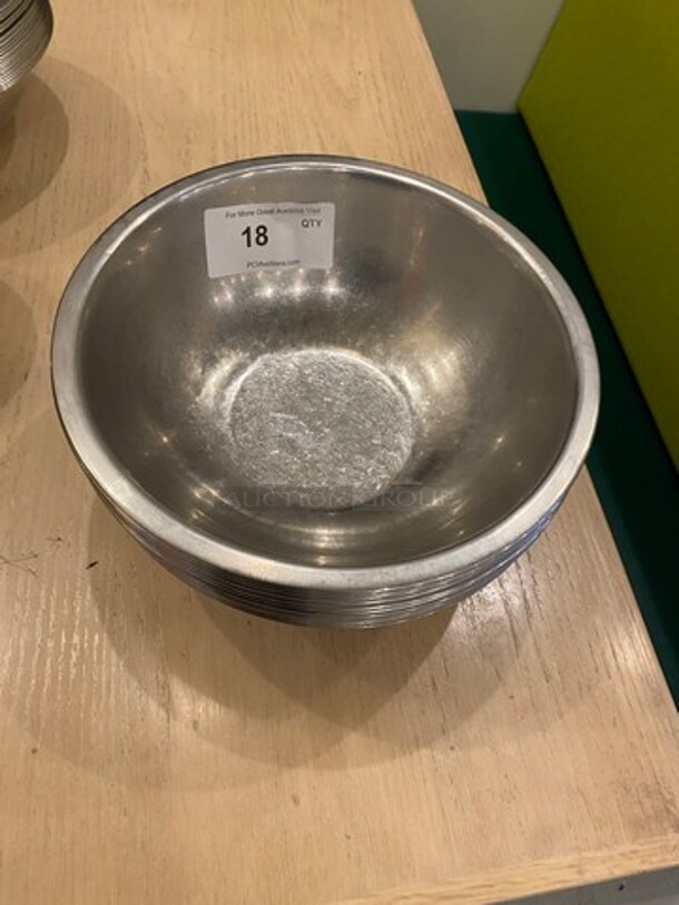 ALL ONE MONEY! Stainless Steel Mixing Bowls! - Image 2 of 4