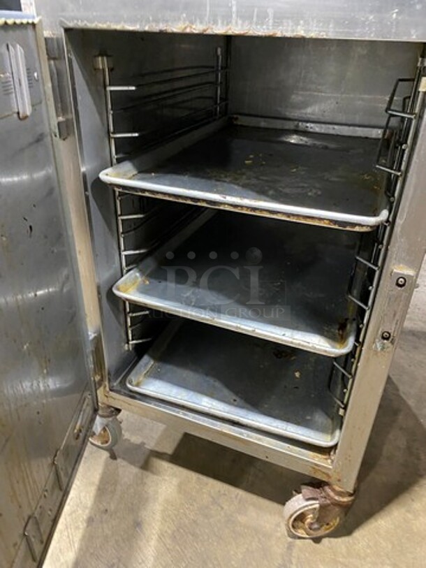 SWEET! Alto Shaam Commercial Heated Holding Cabinet/ Food Warmer! All Stainless Steel! On Casters! Model: 1000UP SN: 1001310000! 208/240V 60HZ 1 Phase! Working When Removed! - Image 8 of 10
