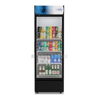 BRAND NEW SCRATCH & DENT! IN THE ORIGINAL BOX!! Koolmore MDR-1GD-12C. 24 in. One-Door Merchandiser Refrigerator - 12 Cu Ft. 	24x24x72	