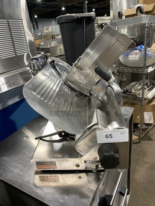  GLOBE Commericial Counter Top Deli Meat/Cheese Slicer! Stainless Steel! Model 500! 115V  1Phase! 