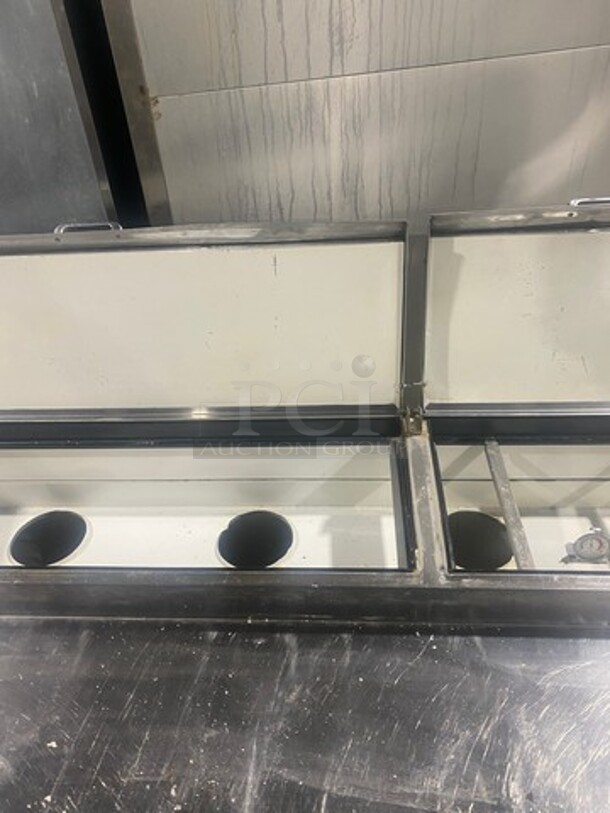 True Commercial Refrigerated Pizza Prep Table! With 2 Door Storage Space Underneath! All Stainless Steel! On Casters! Model: TPP67 SN: 13855773 115V 60HZ 1 Phase - Image 10 of 11