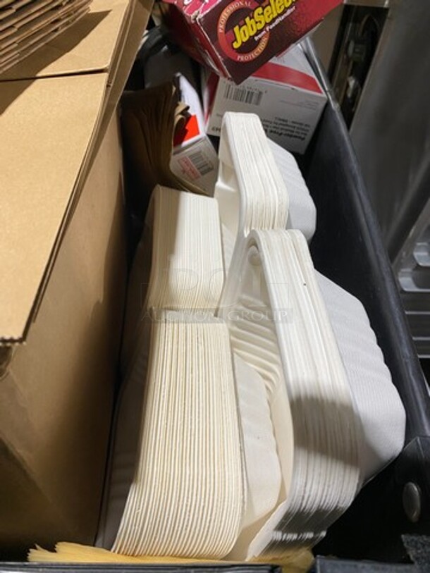 ALL ONE MONEY! MISCELLANEOUS! Includes Bown Paper Towel, To Go Food Containers, Vinyl Gloves AND MORE! - Image 7 of 11