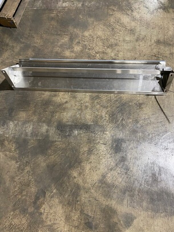 NEW! IN THE BOX! Aero Solid Stainless Steel Shelf! - Image 3 of 7