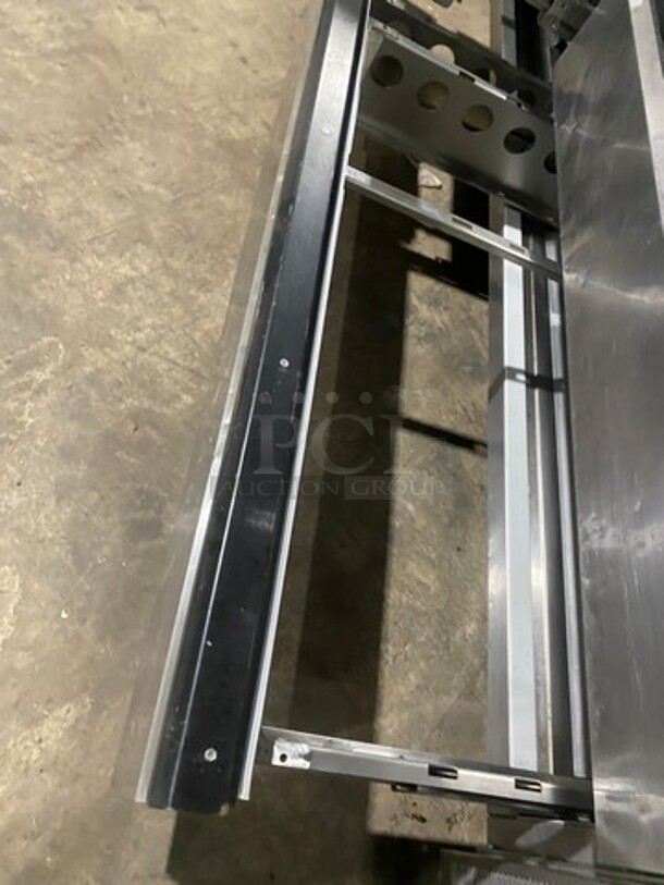 Silver King 84 Inch Refrigerated  4 Large Drawer Chef Base! Model SKRCB84H Serial SAJE68785A! 115V 1 Phase! On Casters!  - Image 6 of 8