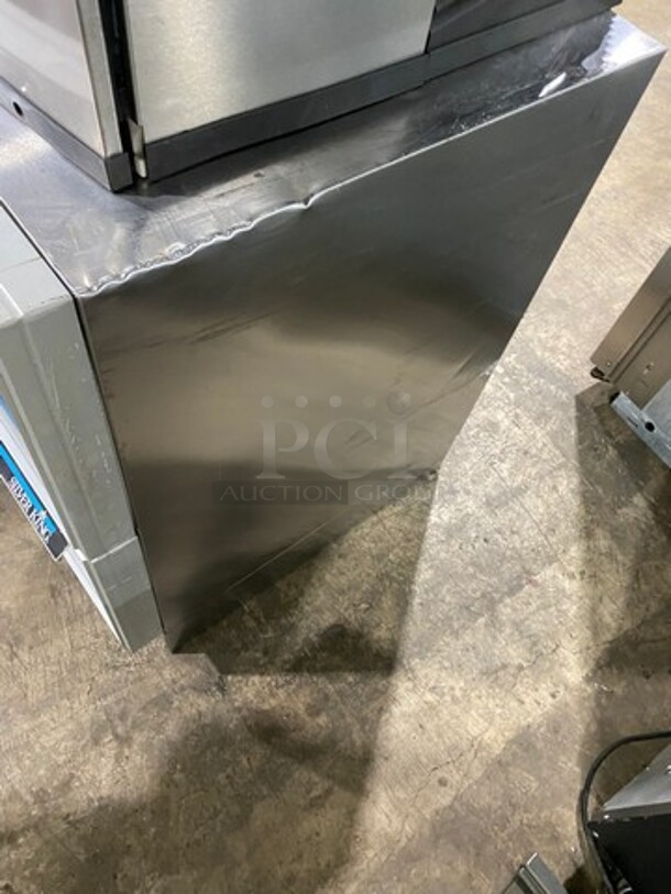 Silver King Commercial 2 Drawer Lowboy/Worktop Freezer! All Stainless Steel! Model: SKFB27D SN: SJJB52128B 115V - Image 4 of 8