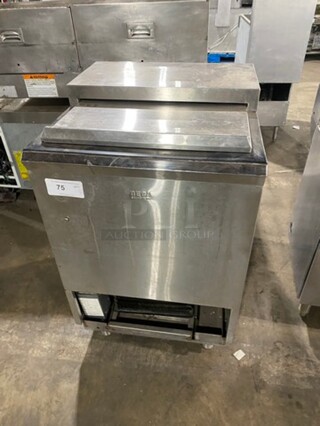 Beca Commercial Undercounter Glass Chiller! All Stainless Steel! On Legs! Model: BGFS124 SN: 00003123 115V