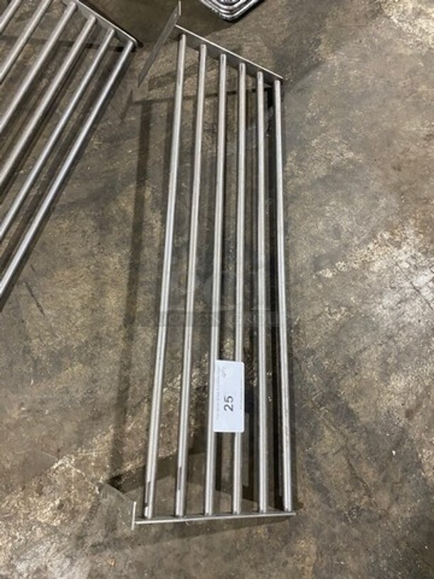 ALL ONE MONEY! Commercial Solid Stainless Steel Wall Mount Shelf! - Image 2 of 4