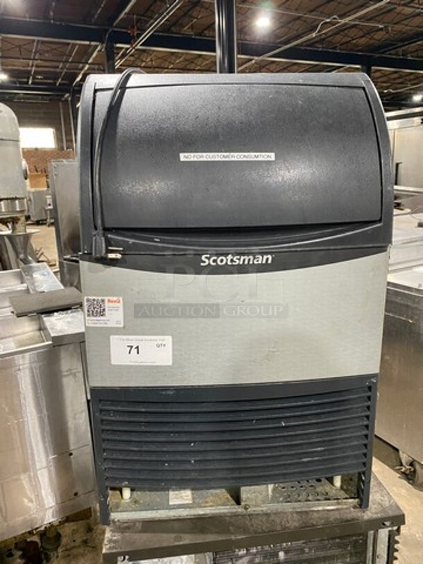 SCOTSMAN Undercounter Medium Cube Ice Machine! Model CU0920MA-1A Serial 19111320012063 115V/60Hz/1 Phase - Image 1 of 7