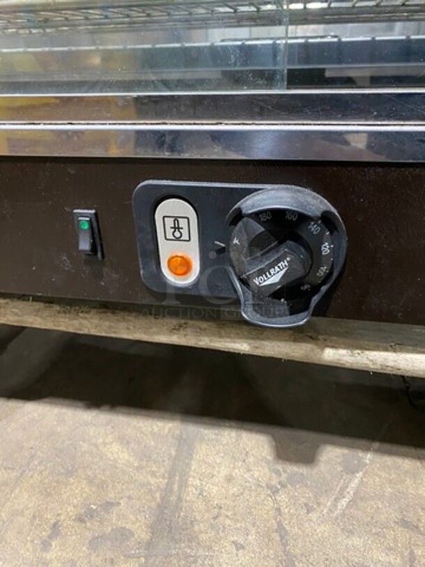 Vollrath Commercial Countertop Heated Display Case Merchandiser! With Rear Access Doors! Model: FMA7048 SN: C44002017140008 120V 60HZ 1 Phase - Image 8 of 8