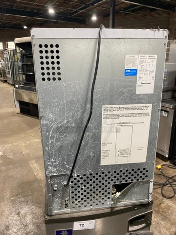 SCOTSMAN Undercounter Medium Cube Ice Machine! Model CU0920MA-1A Serial 19111320012063 115V/60Hz/1 Phase - Image 4 of 7