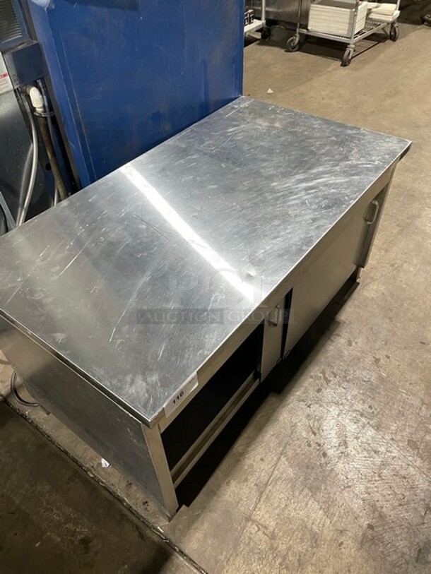 Amtekco Stainless Steel Equipment Stand Cabinets With Double Sliding Doors! - Image 8 of 11