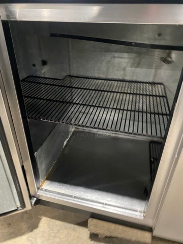 True Commercial 2 Door Bar Back Cooler! With Solid Doors! All Stainless Steel! Model: TBB3S SN: 12682008 115V 60HZ 1 Phase - Image 6 of 8