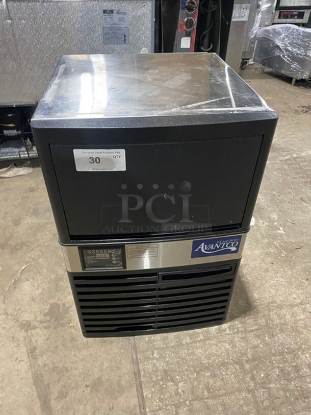 WOW! Avantco Commercial Under the Counter Ice Machine! Model 19UCF120A Serial 23090071! 115V! - Image 1 of 8