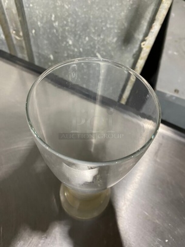 ALL ONE MONEY! Beer Drinking Glasses! Includes Black Poly Crate! - Image 3 of 4