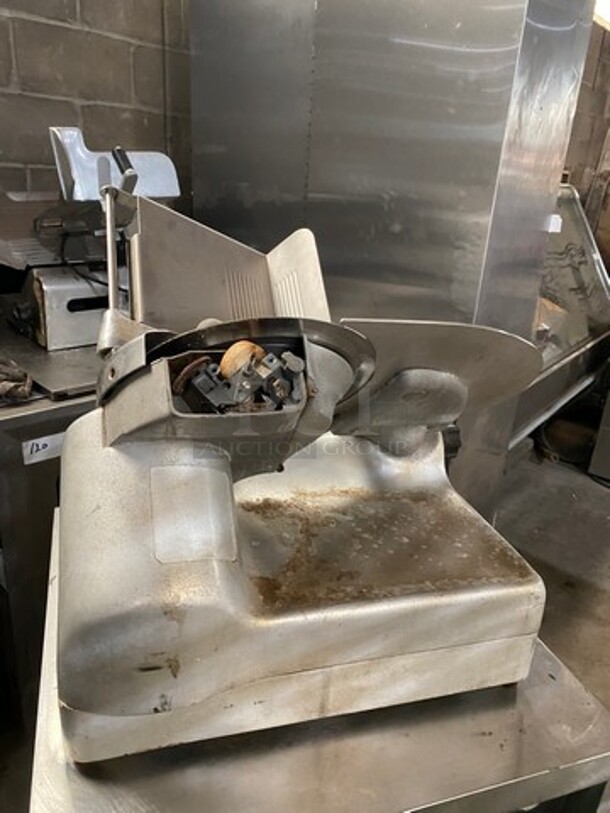 Berkel Commercial Countertop Deli/ Meat Slicer! All Stainless Steel! - Image 4 of 8