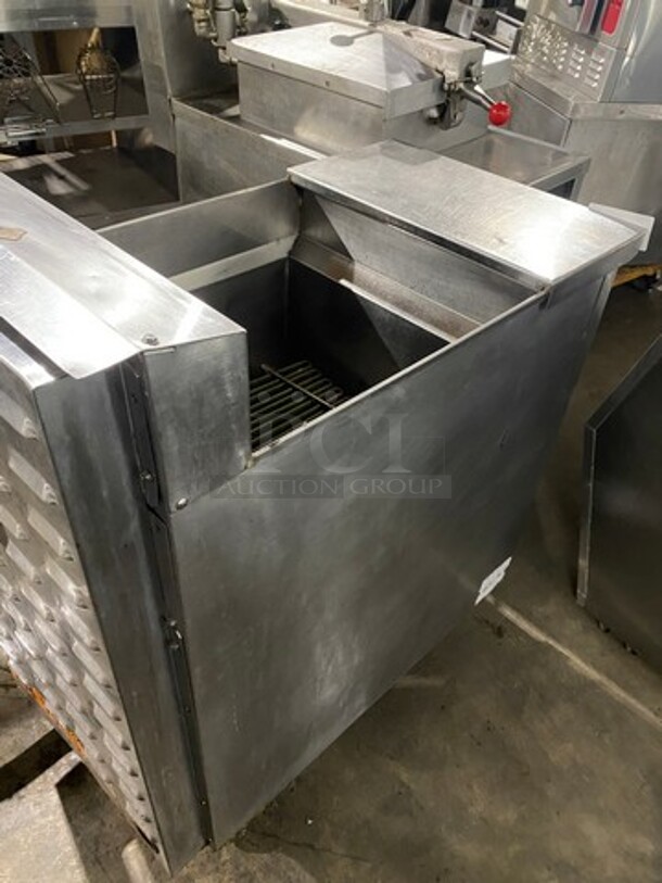 2018 Ultra Fryer Commercial Electric Power 75lbs Deep Fat Fryer! Stainless Steal! On casters! MODEL F52048 SERIAL:F0718395 208-240-480V 3P - Image 4 of 10