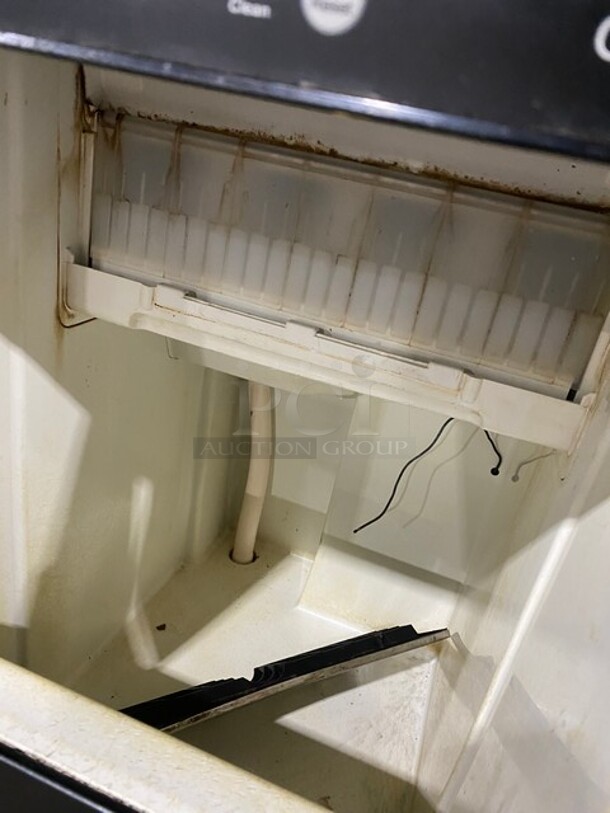 Scotsman Commercial Air Cooled Undercounter Gourmet Cube Ice Machine! With Single Door Built-in Ice Bin! All Stainless Steel! 115V 1 Phase! Model: CU50GA-1A SN: 12111320012451!  - Image 6 of 9