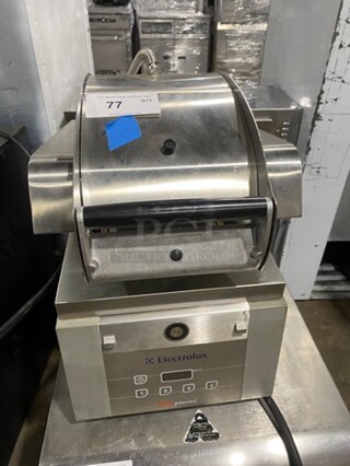 WOW! Late Model ELECTROLUX Infa Red Panini Press Machine! HSG Series! Model HSPPAN Serial 04904016 208V/60Hz/1 Phase! 