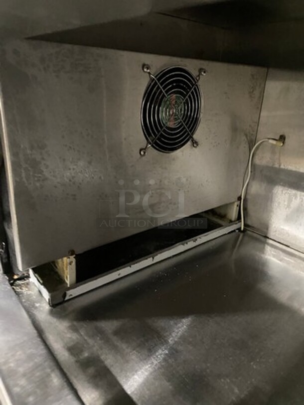 Cool Tech Commercial 2 Door Lowboy/ Worktop Cooler! Stainless Steel! On Casters! - Image 7 of 9