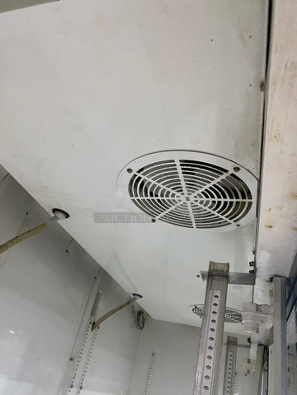 TRUE 3-Glass Sliding Door Merchandiser Refrigerator W/ Poly Coated Racks! 
Model GDM-69 Serial 1-4406957 115V/60Hz/ 1 Phase - Image 6 of 8