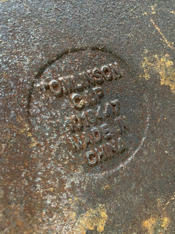 11" Round Ribbed Cast Iron Grill Pan! - Image 4 of 5